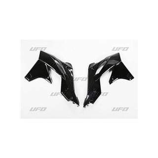 Ouïes de radiateur UFO noir Kawasaki kx250f 1087210002
