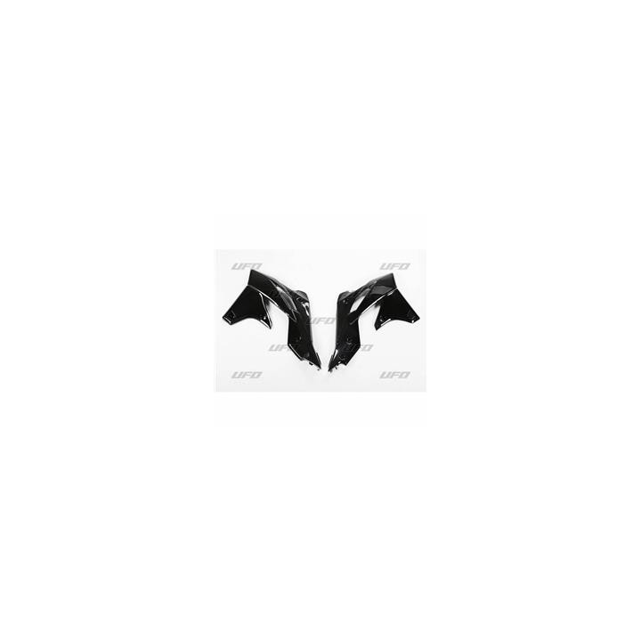 Ouïes de radiateur UFO noir Kawasaki kx250f 1087210002