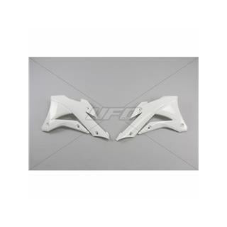 Ouïes de radiateur UFO blanc Kawasaki kx85 1087213003