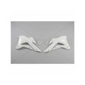 Ouïes de radiateur UFO blanc Kawasaki kx85 1087213003