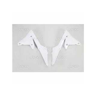 Ouïes de radiateur UFO blanc Yamaha YZ250F/450F | Oxmoto