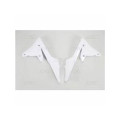 Ouïes de radiateur UFO blanc Yamaha YZ250F/450F | Oxmoto