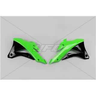 Ouïes de radiateur UFO couleur origine 2014 Kawasaki KX85