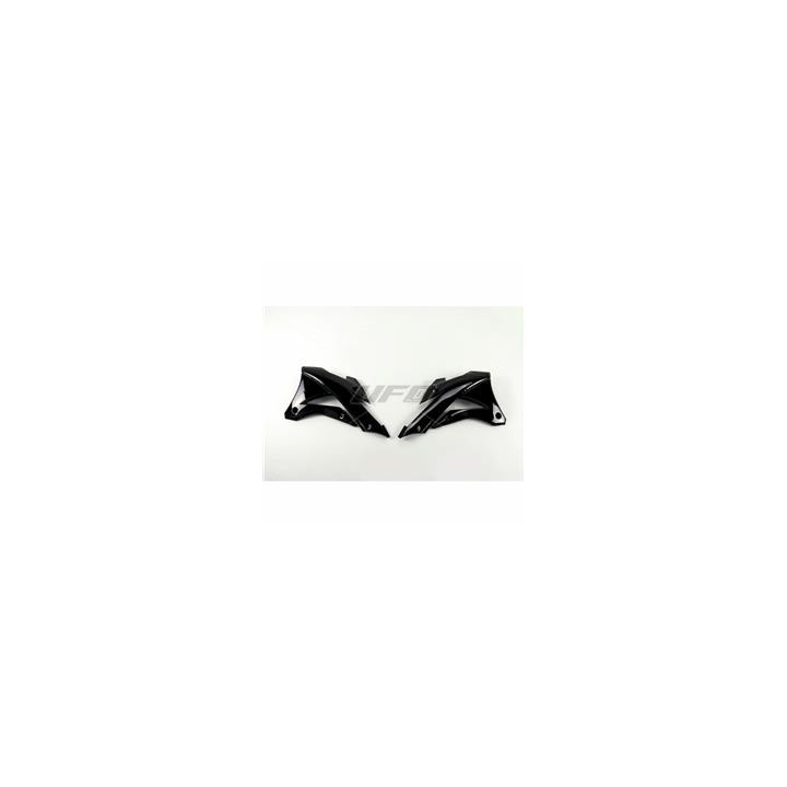 Ouïes de radiateur UFO noir Kawasaki kx85 1087213002