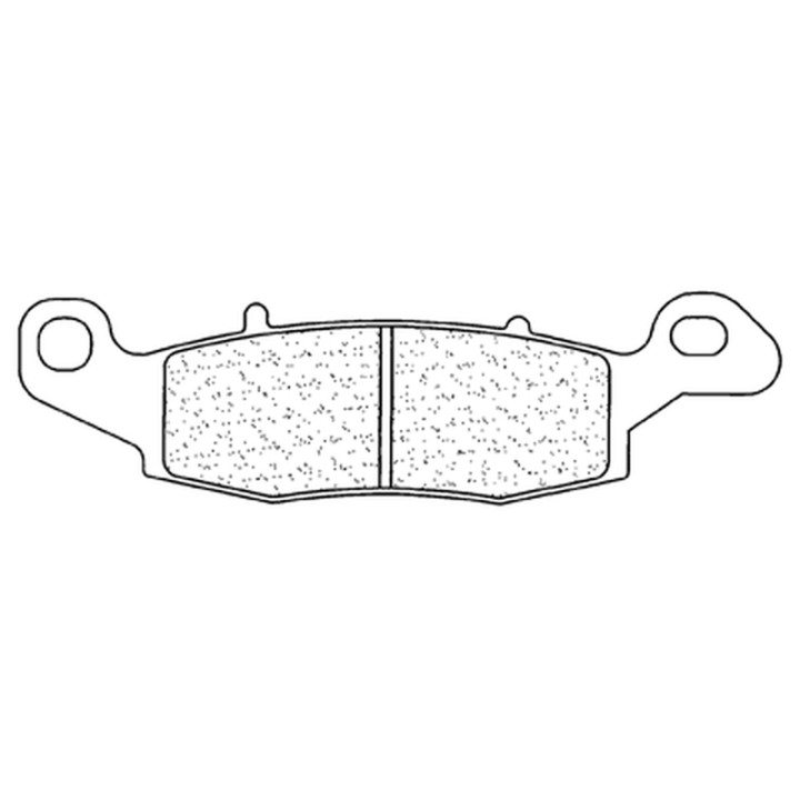 Plaquettes de frein CL BRAKES Racing métal fritté - 2383C60