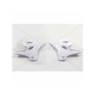 Ouïes de radiateur UFO blanc Yamaha yz125/250 | Oxmoto