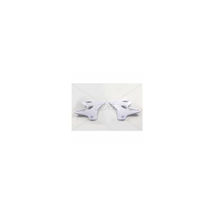 Ouïes de radiateur UFO blanc Yamaha yz125/250 | Oxmoto
