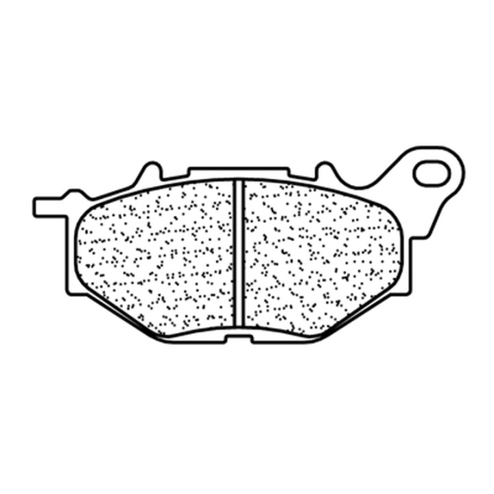 Plaquettes de frein CL BRAKES route métal fritté - 1240XBK5