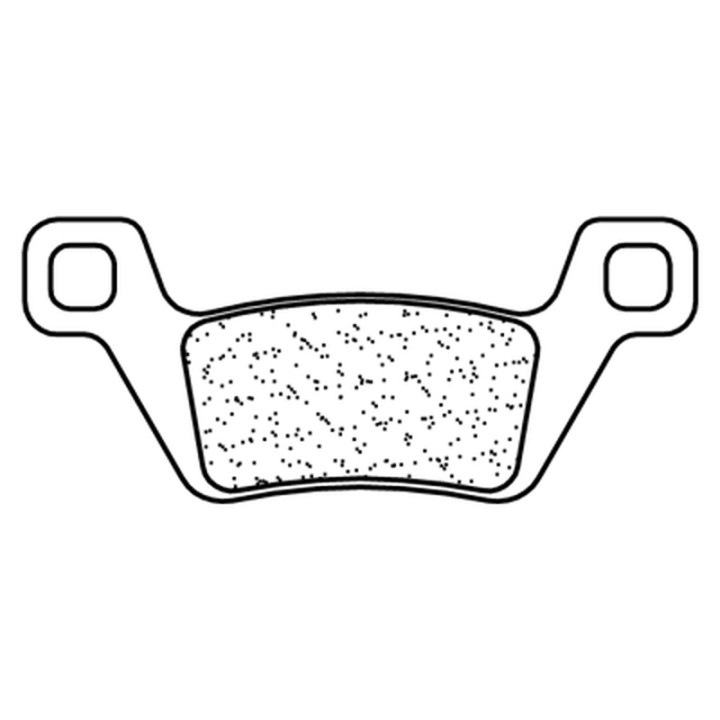 Plaquettes de frein CL BRAKES Quad métal fritté - 1238ATV1