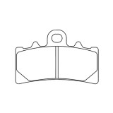 Plaquettes de frein CL BRAKES route métal fritté - 1233XBK5
