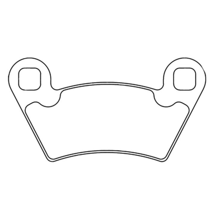 Plaquettes de frein CL BRAKES Quad métal fritté - 1230ATV1