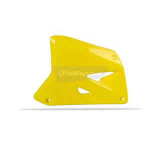Ouïes de radiateur Polisport jaune Suzuki RM85 | Oxmoto