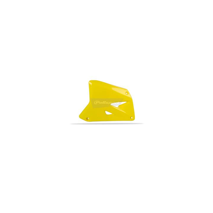 Ouïes de radiateur Polisport jaune Suzuki RM85 | Oxmoto