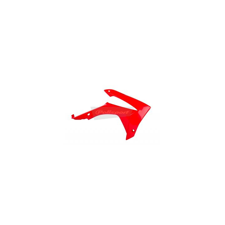 Ouïes de radiateur Polisport rouge Honda crf250r/crf450r 1086296003