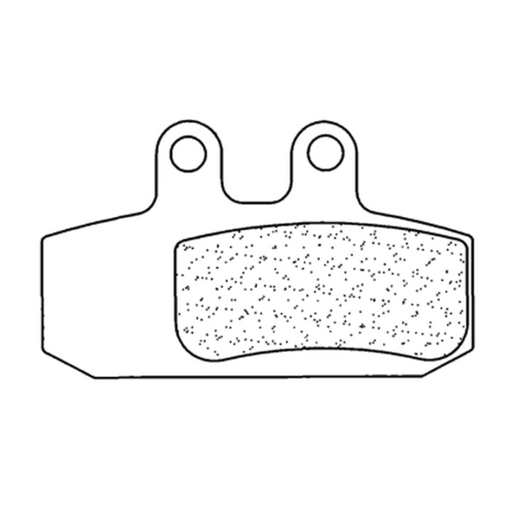 Plaquettes de frein CL BRAKES Maxi Scooter métal fritté - 3072MSC