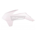Ouïes de radiateur Polisport blanc KTM 1073428 | Oxmoto