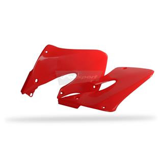 Ouïes de radiateur Polisport rouge Honda crf250r/crf450r 1086295001