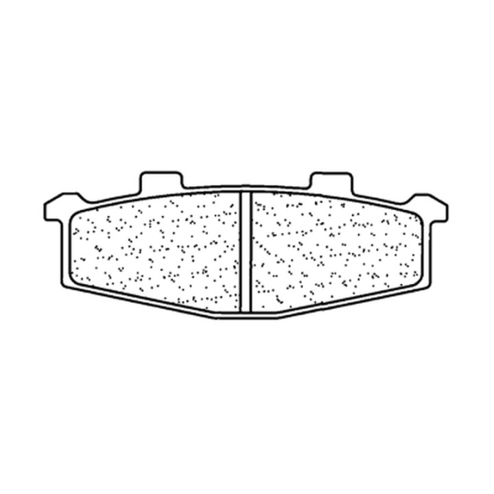 Plaquettes de frein CL BRAKES route métal fritté - 2389A3+