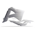 Ouïes de radiateur Polisport blanc Gas Gas | Oxmoto