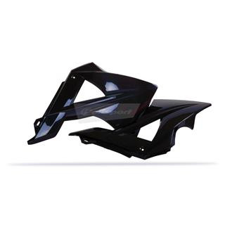 Ouïes de radiateur Polisport noir Gas Gas | Oxmoto