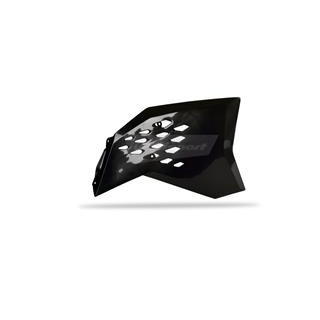 Ouïes de radiateur Polisport noir KTM 8417400003 | Oxmoto