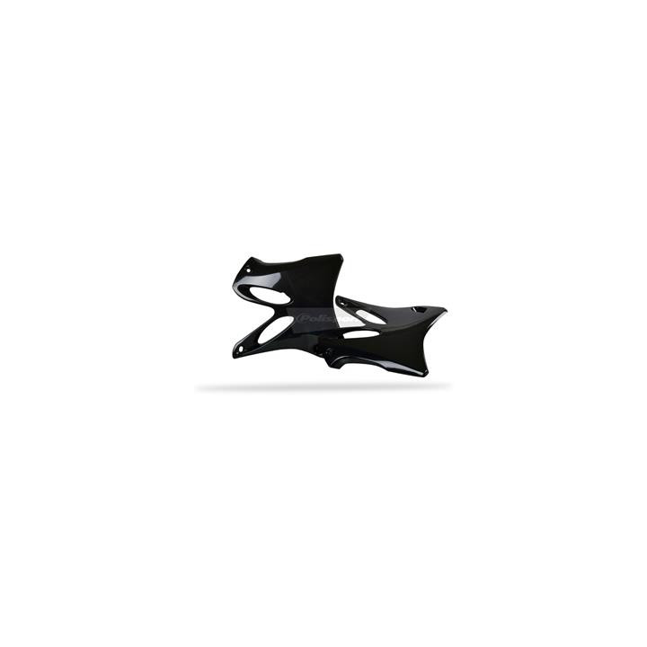 Ouïes de radiateur Polisport noir Yamaha yz125/yz250