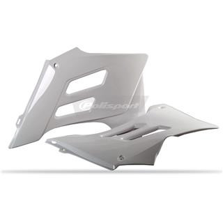 Ouïes de radiateur Polisport blanc gas gas | Oxmoto