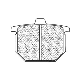Plaquettes de frein CL BRAKES route métal fritté - 2814S4