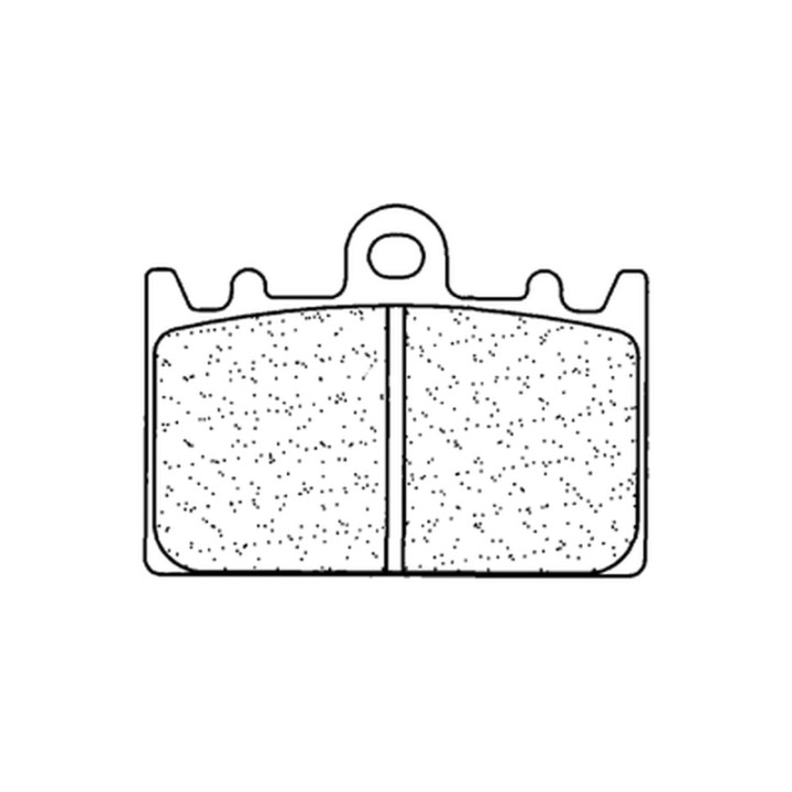 Plaquettes de frein CL BRAKES route métal fritté - 2363XBK5