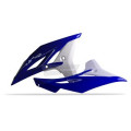 Ouïes de radiateur Polisport couleur origine 11-12 bleu/blanc Yamaha yz250f/wr450f