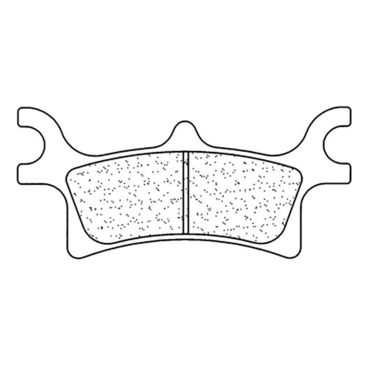 Plaquettes de frein CL BRAKES Off-Road métal fritté - 1165X59