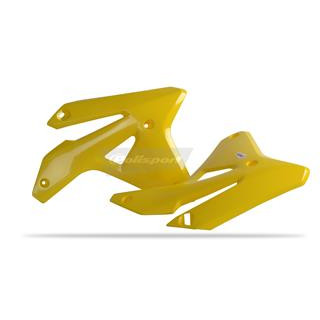 Ouïes de radiateur Polisport jaune Suzuki rm-z450 | Oxmoto