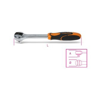 Cliquet réversible carré mâle 3/8'' Beta 72 dents | Oxmoto
