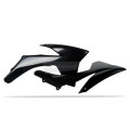 Ouïes de radiateur Polisport noir KTM 1086299003 | Oxmoto