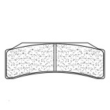Plaquettes de frein CL BRAKES Racing métal fritté - 1251C60
