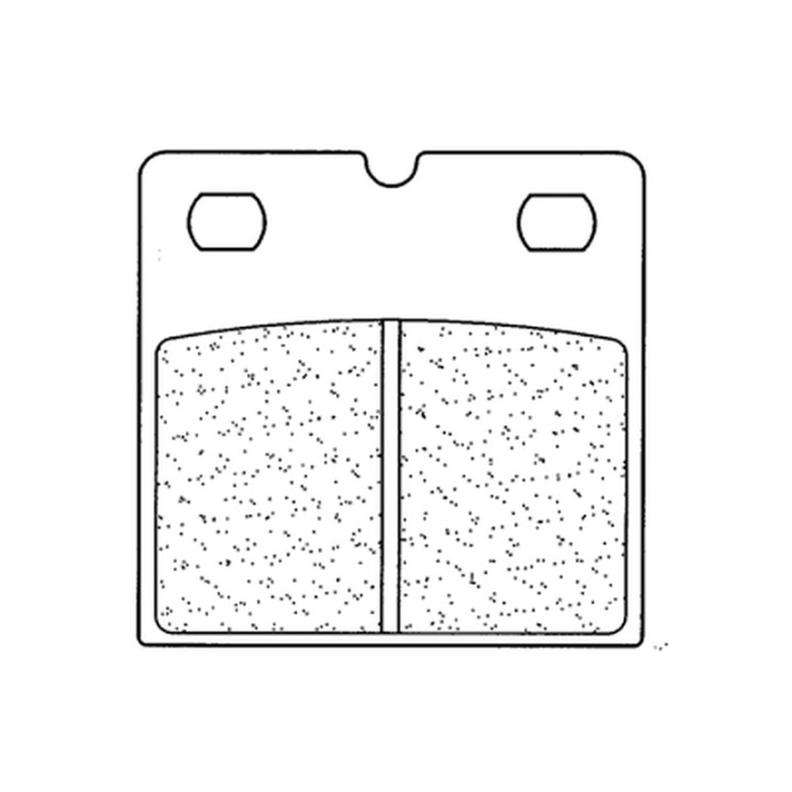Plaquettes de frein CL BRAKES route métal fritté - 2840A3+