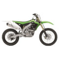 Ouïes de radiateur Polisport couleur origine vert/noir Kawasaki KX450F