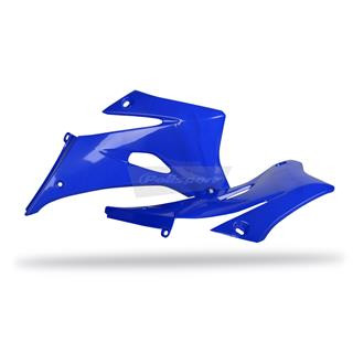 Ouïes de radiateur Polisport bleu Yamaha wr250f/wr450f