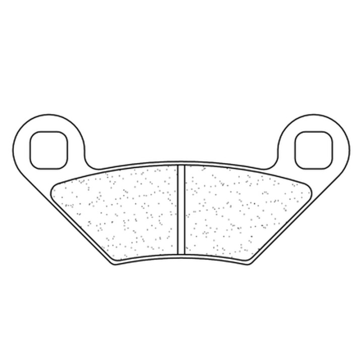 Plaquettes de frein CL BRAKES Quad métal fritté - 1222ATV1