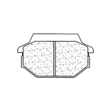 Plaquettes de frein CL BRAKES Quad métal fritté - 1123ATV1