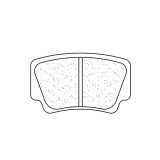 Plaquettes de frein CL BRAKES Quad métal fritté - 1205ATV1