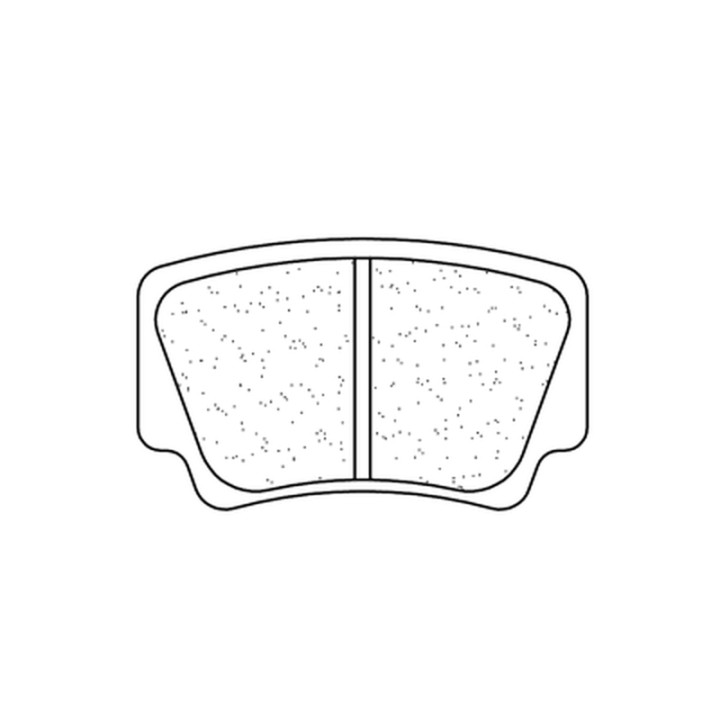 Plaquettes de frein CL BRAKES Quad métal fritté - 1205ATV1