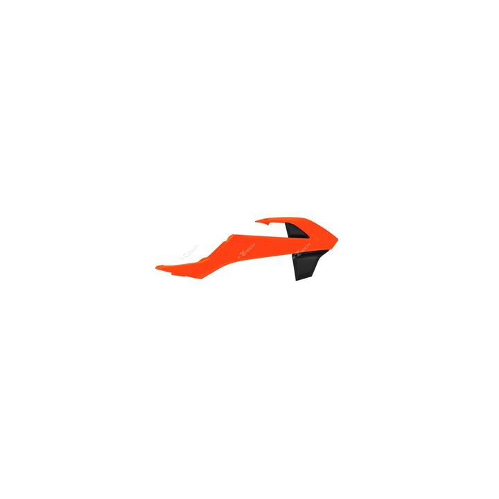 Ouïes de radiateur Racetech couleur origine (2016) orange/noir KTM