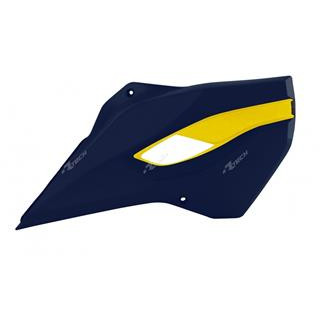 Ouïes de radiateur Racetech couleur origine bleu/jaune Husqvarna