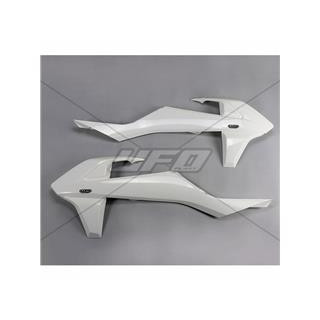 Ouïes de radiateur UFO blanc KTM KT04061#047 | Oxmoto