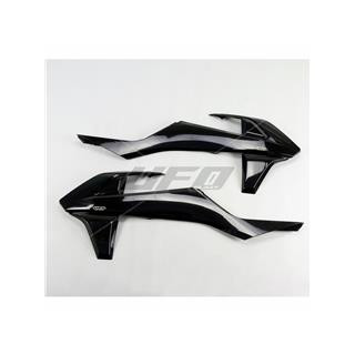 Ouïes de radiateur UFO noir KTM 1087388001 | Oxmoto