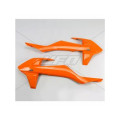 Ouïes de radiateur UFO orange KTM 1087388006 | Oxmoto