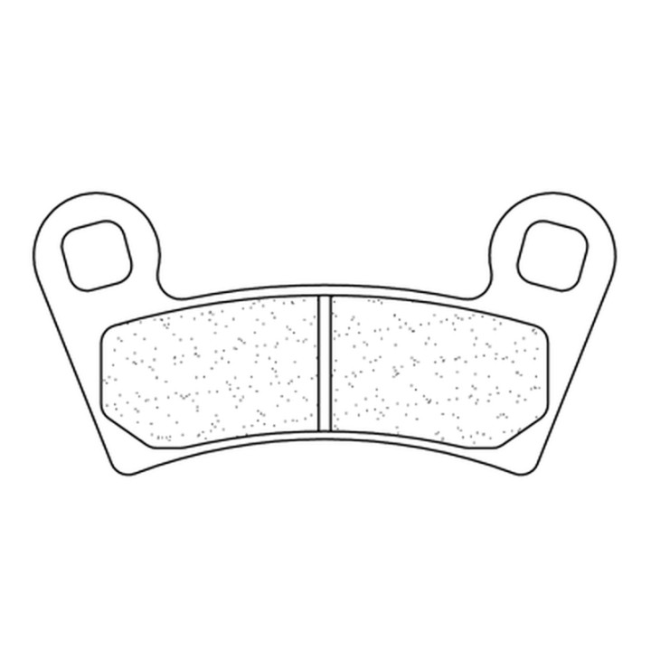 Plaquettes de frein CL BRAKES Quad métal fritté - 1220ATV1