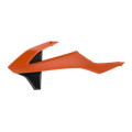 Ouïes de radiateur Polisport couleur origine 16 orange/noir KTM