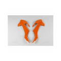 Ouïes de radiateur UFO orange KTM sx65 1087400004 | Oxmoto